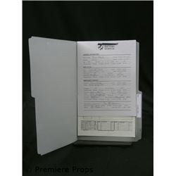 Passengers Claire's (Anne Hathaway) File on Eric Clark Movie Props