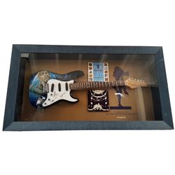 Jethro Tull Signed Guitar Framed