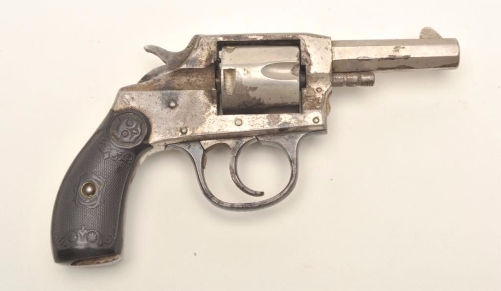 Model 1900 Revolver Iver Johnson Model 1900 DA pocket revolver, .30 caliber, 2.5” octagon ...