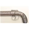 Image 2 : Pocket size Allen Thurber & Co. percussion  bar hammer 6-shot pepperbox pistol with  engraved nipple