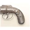 Image 3 : Pocket size Allen Thurber & Co. percussion  bar hammer 6-shot pepperbox pistol with  engraved nipple