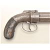 Image 5 : Pocket size Allen Thurber & Co. percussion  bar hammer 6-shot pepperbox pistol with  engraved nipple