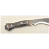 Image 3 : Indian Gurkha from Nepal with ornate, jeweled  scabbard.  The knife is in very good  condition with 