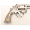 Image 8 : Smith & Wesson Model 14-2 DA revolver, .38  Special caliber, 6” barrel, re-nickel finish  with custo
