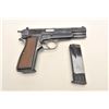 Image 1 : Browning Hi-Power semi-automatic pistol, 9mm  caliber, serial #511MY53126. The pistol is in  excelle