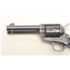 Image 8 : Colt SAA revolver, .45 caliber, 4.75” barrel,  blued and case hardened finish, checkered  eagle hard