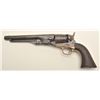 Image 2 : Colt Model 1860 Army percussion revolver, .44  caliber, 8” barrel, blued and case hardened  finish, 