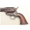 Image 4 : Colt U.S. SAA revolver, .45 caliber, 7.5”  barrel, old re-finish , replaced wood grips,  S/N 132604,