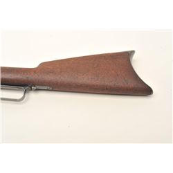 Winchester Model 1876 lever action rifle, .45  caliber, 28” octagon barrel, crescent butt  plate, wo