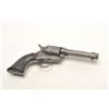 Image 1 : Colt SAA revolver in .45 L.C. caliber with a  4 ¾” barrel, S/N 305992 and made about 1908.  The pist