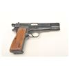 Image 5 : Belgium Browning Hi Power with early style  hammer in 9mm, S/N T294186. In fine to  excellent used c