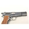 Image 7 : Belgium Browning Hi Power with early style  hammer in 9mm, S/N T294186. In fine to  excellent used c