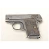Colt 1908 in .25 caliber, S/N 148203. In good  used condition. 30%-50% blue with slight  wear at the