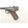 Image 3 : Erma “Baby Luger” in .380 caliber, S/N 106075  showing 50% blue and drifted on alloy frame.  The bor