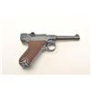 Image 6 : Erma “Baby Luger” in .380 caliber, S/N 106075  showing 50% blue and drifted on alloy frame.  The bor