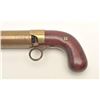 Image 2 : Ring Trigger Revolving Barrel Percussion  Pistol by J.P. Ferrell .25 caliber, with 3.5"  six shot re