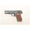 Image 1 : Colt Model 1903 Pocket in .32 ACP caliber,  S/N 492450 with blue and checkered medallion  grips. In 