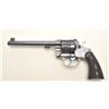 Image 1 : Colt New Service Flat Top Target DA revolver,  .455 Eley caliber, 7.5” barrel, British  proofed, blu