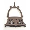 Image 2 : Forged iron stirrups circa 17th to early 19th  century with eagle decorations probably  Spanish from