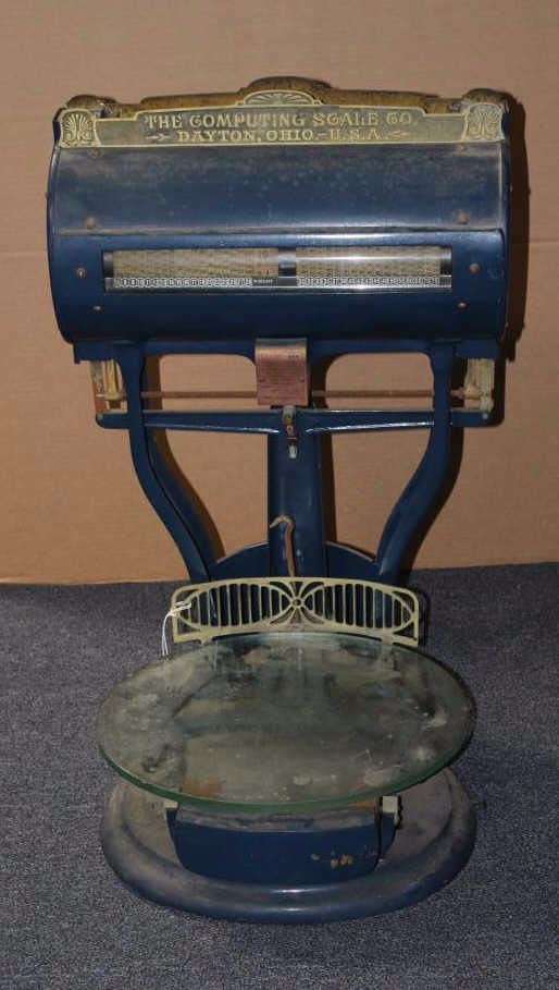 “The Computing Scale Company, Dayton, OH” scale. Market type in as ...