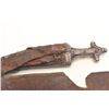 Image 3 : Large silver mounted Arabic jambia style  dagger, approximately 20” overall with 15.5”  blade that i