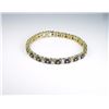 Image 1 : Elegant ladies Sapphire and Diamond Bracelet  set with 84 round sapphires weighing approx.  4.00 car