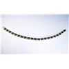 Image 3 : Elegant ladies Sapphire and Diamond Bracelet  set with 84 round sapphires weighing approx.  4.00 car