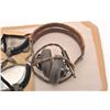 Image 2 : Three pair of German WW II era sand goggles  in original paper wrapping; Afrika Corps  type. Along w