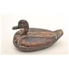 Image 2 : Duck carved two pieces box from Thailand,  shows age.  From the estate of Robert  Petersen.  Est.:  