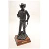 Original bronze sculpture entitled “Charlie”  by Joe Beeler. The subject is Charlie Dye who  was the