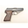 Mauser Model HSc semi-auto pistol, 7.65 mm,  serial #755131.  The pistol is in very good  overall co