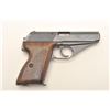 Image 1 : Mauser Model HSc semi-auto pistol, 7.65 mm,  serial #940411.  The pistol is in good  overall conditi