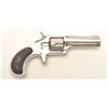 Image 2 : Remington Smoot Model #1 spur trigger  revolver, .30 caliber, 2.75” barrel, nickel  finish, checkere