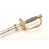Image 1 : Sword with metal scabbard, brass guard and  wire wrapped rayskin grip by Pettibone & Co.,  Cincinnat