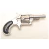 Image 1 : Remington Smoot Model #4 spur trigger  revolver, .38RF caliber, 2.5” round barrel,  nickel finish, w