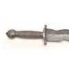 Image 3 : Composite wavy blade dagger, approximately  15.5” overall with a 10” blade; dark patina  to brass to