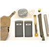 Image 3 : Lot of misc. U.S. military accessories  including 2 metal field combo oiler/cleaning  kits; a plasti