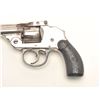 Image 2 : Iver-Johnson top break DA hammerless  revolver, .32 caliber, 3” barrel, nickel  finish, checkered ow