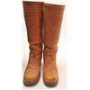 Image 2 : Lot of 3 pair of ladies cowboy boots  including a pair of Frye hightops, size 7.5  B; a pair of Tony
