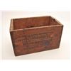 Image 3 : Winchester factory wood small arms ammunition  crate for 10 gauge shotgun cartridges,  approximately