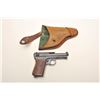 Image 3 : Mauser pocket semi-automatic pistol, 7.65mm  caliber, 3.5” barrel, blued finish, checkered  wood gri