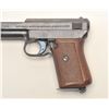 Image 8 : Mauser pocket semi-automatic pistol, 7.65mm  caliber, 3.5” barrel, blued finish, checkered  wood gri