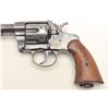 Image 2 : Colt U.S. Army Model 1894 DA revolver, .38  caliber, 6” barrel, blued finish, wood grips,  S/N 10233
