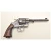 Image 4 : Colt U.S. Army Model 1894 DA revolver, .38  caliber, 6” barrel, blued finish, wood grips,  S/N 10233