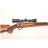 Image 2 : Sako A II bolt action rifle, .243 Win.  caliber, 23” round barrel, blued finish,  checkered laminate