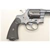 Image 2 : Colt New Service DA revolver, .45 Colt  caliber, 5.5” barrel, blued finish, checkered  black hard ru