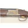 Image 1 : Engraved and gold accented Browning Sporting  Clays (Model 425) O/U shotgun, 12 gauge, 30”  ventilat