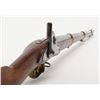 Image 7 : P. S. Justice early Civil War period rifled  musket in .58 caliber showing brass mountings  and patc