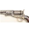 Image 2 : Colt Model 1851 Navy percussion revolver, .36  caliber, 7.5” octagon barrel, showing  unusual old 19