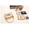 Image 3 : Misc. lot of vintage and collectible  cigarette cases and lighters including a  clutch purse by Evan